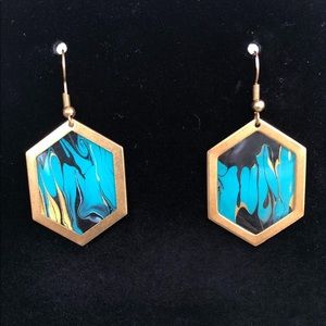 Beautifully hand painted earrings.